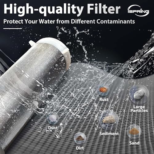 iSpring WSP2PK21 2-Stage Spin Down Sediment Filter Set, 100 and 200 Micron - Image 4