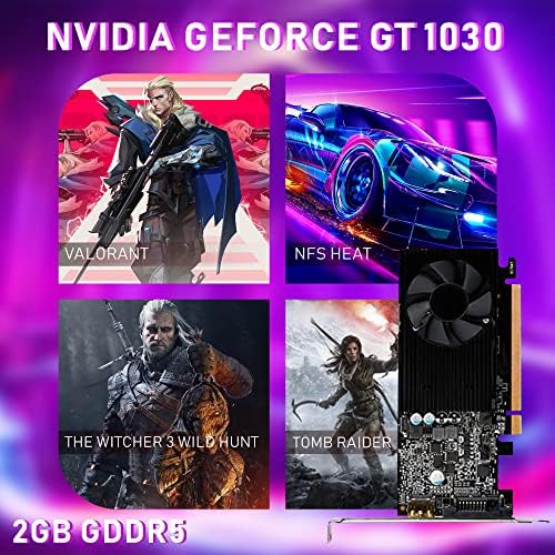 Dell Gaming PC Desktop PC 5060 (SFF) with GeForce GT1030 2GB DDR5 Graphics | Hexa Core i5 8th Gen Up to 4.1Ghz | 32GB DDR4 RAM 512GB SSD Storage | 4K Support | Windows 11 Pro -64 bit (Renewed) - Image 6