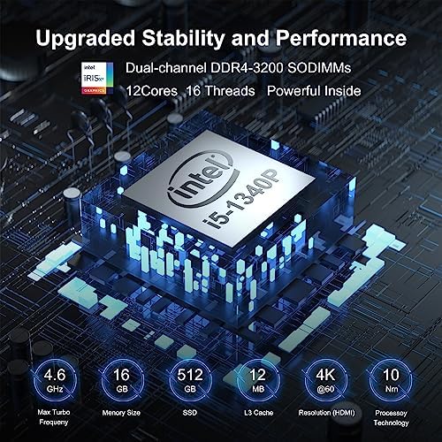 ASUS NUC 13 Pro, Intel NUC 13 Pro NUC13ANHi5 Mini PC,16GB RAM 512GB SSD - Image 2